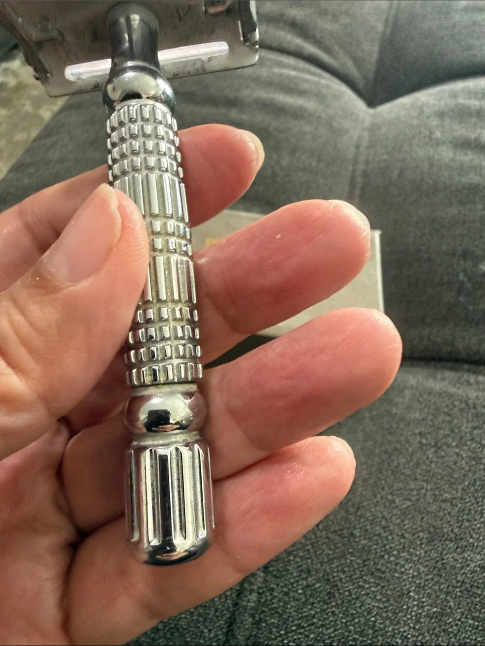 The Chieftain Chrome Safety Razor - Silver